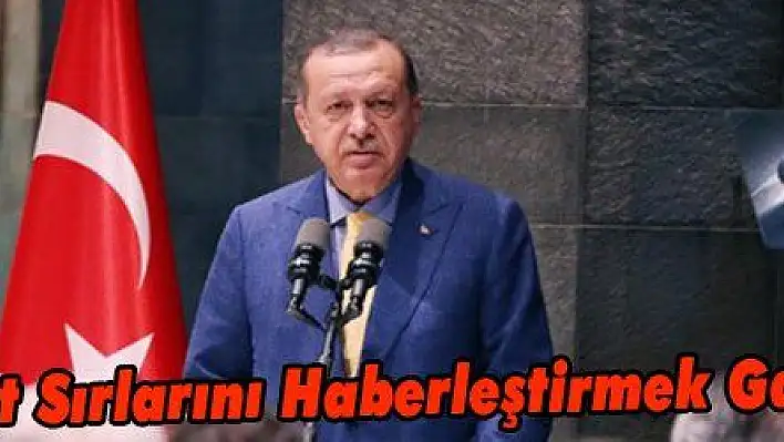 Erdoğan: 'Devlet Sırlarını Haberleştirmek Gazetecilik Değil'