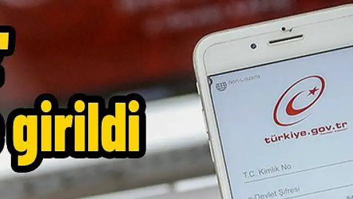 e-Devlet'te 'kotasız' döneme girildi