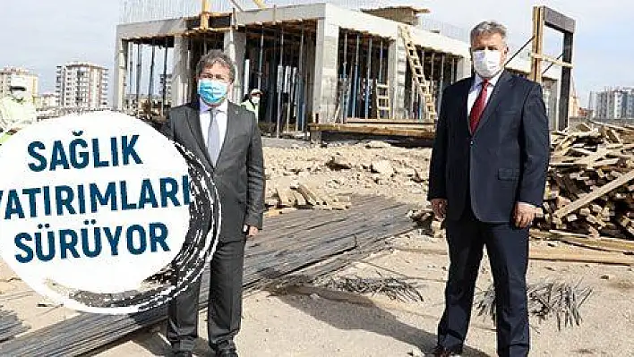 Melikgazi'de sağlığa yatırım sürüyor