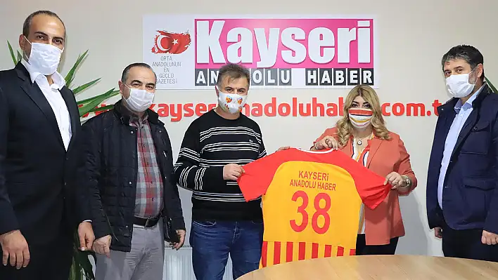 Gözbaşı ve Tokgöz, Kayseri Anadolu Haber  'i ziyaret etti [VİDEO HABER]