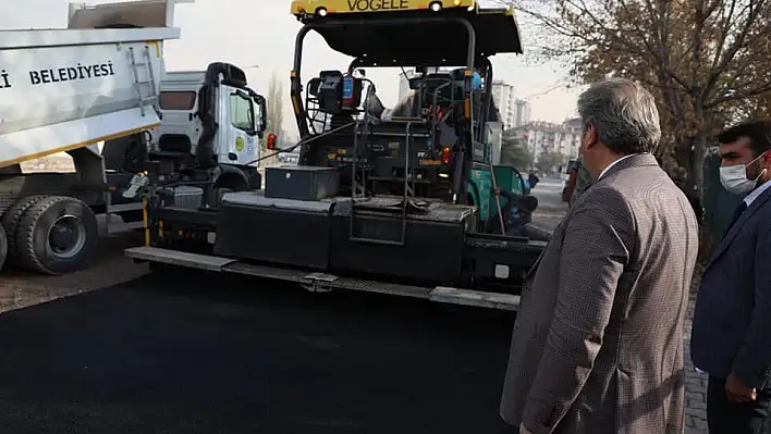 Palancıoğlu, Mensucat Caddesi çalışmalarını inceledi