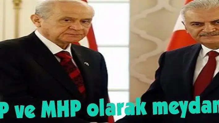 Yıldırım: 'AKP ve MHP olarak meydanlara ineceğiz'