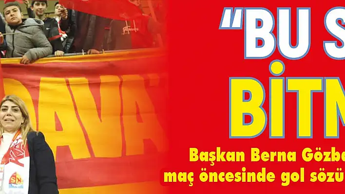 Başkan, 'Bu sevda bitmez' dedi