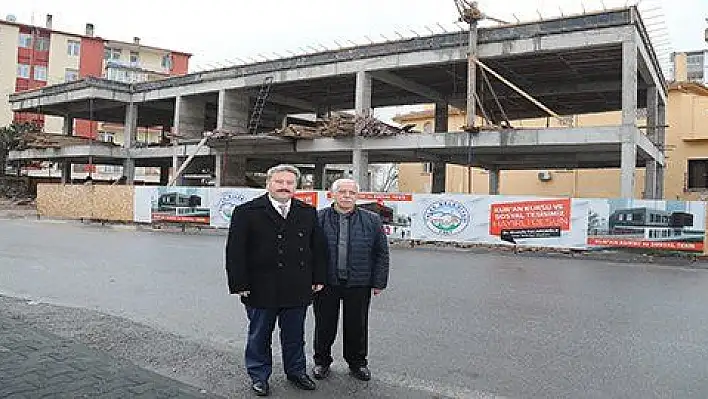 Safiye-Mahmut Özustaoğlu Camii yapımı başladı 