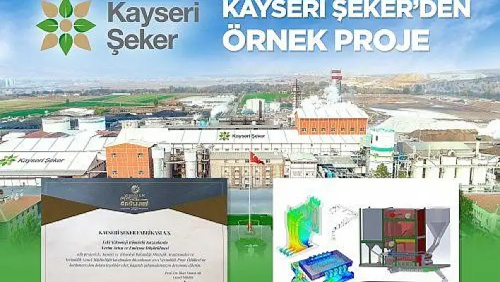 Kayseri Şeker'den örnek proje