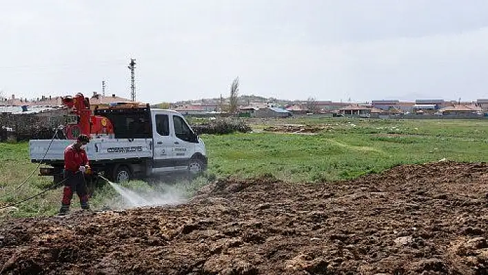 Kocasinan Belediyesi, haşereyle mücadeleye başladı