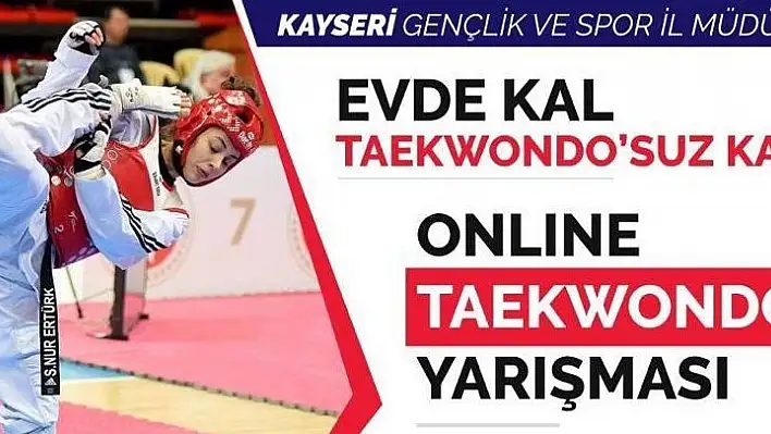 Online Taekwondo İl Şampiyonası sona erdi 