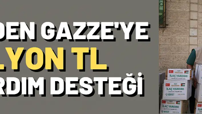 Türkiye'den Gazze'ye 11 milyon TL acil yardım desteği