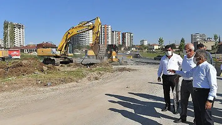 Talas'a kesintisiz ulaşım sağlayacak alt geçit çalışması başladı