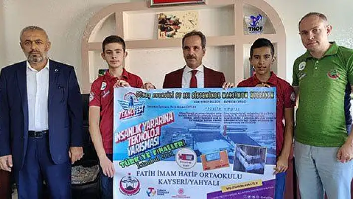 Yahyalı Milli Eğitim Müdürlüğü'nde Teknofest heyecanı