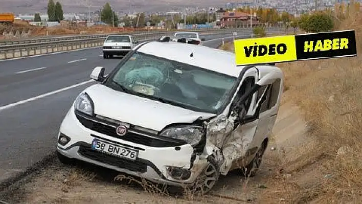 Köpeği ezmemek için kaza yaptı: 2 yaralı