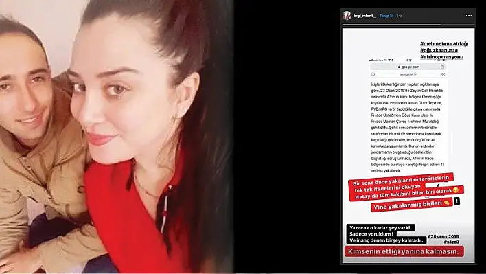 Şehidin eşi Birgül Muratdağı: 'Kimsenin ettiği yanına kalmasın'