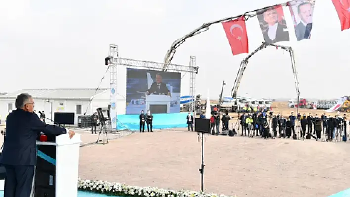 Kayseri Havaalanı Yeni Terminal Binası'nın temeli atıldı