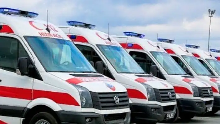 Kayseri'de 5 ambulans hizmete alındı