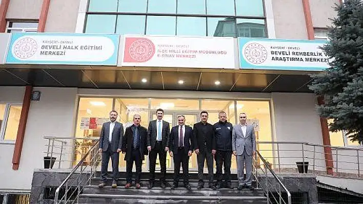 Develi'de 'e-sınav merkezi' hizmete başladı