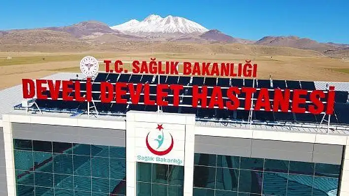 Develi Yeni Devlet Hastanesi hasta kabulü için son aşamaya geldi