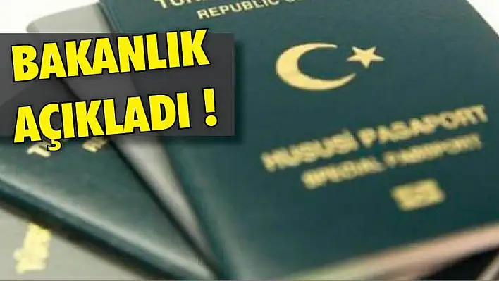 11 bin 27 kişinin pasaportundaki idari tedbir kaldırıldı