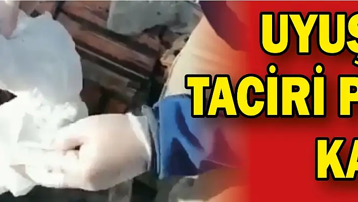 Uyuşturucu taciri polisten kaçamadı