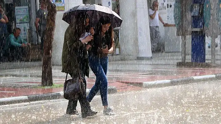 Meteoroloji sağanak yağışlara karşı uyardı