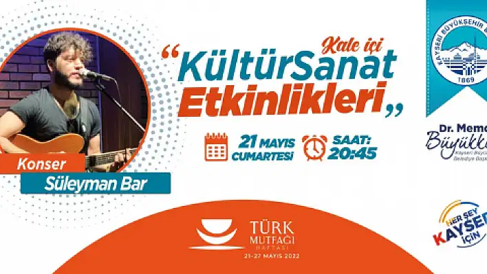 Büyükşehir'in 'Kale İçi Kültür Sanat Etkinlikleri' başlıyor