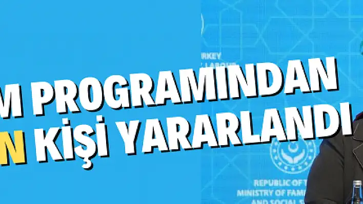 Aile Eğitim Programından 2,2 milyon kişi yararlandı