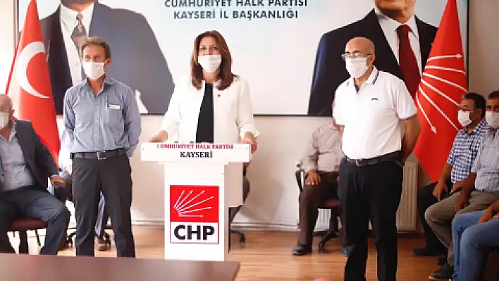 Güneşli'deki çiftçiler CHP İl Başkanlığını ziyaret etti