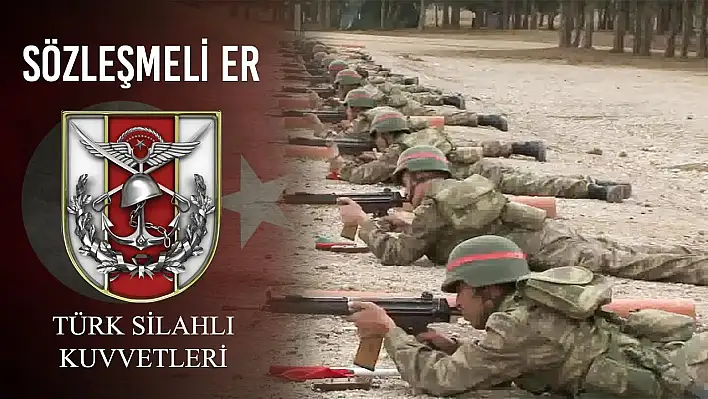 Sözleşmeli er alımları başladı