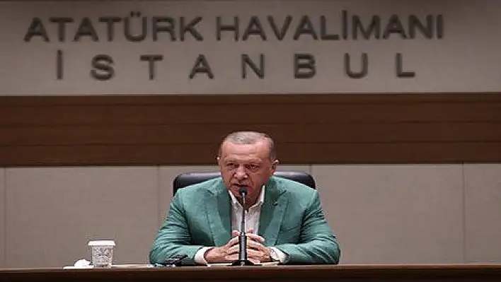 Cumhurbaşkanı Erdoğan: 'Sınırda hazırlıklarımız tamam'