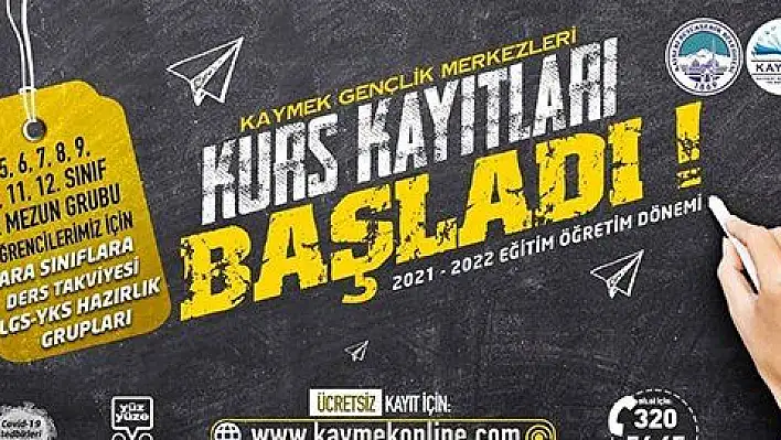 KAYMEK kurslarına 10 bini aşkın başvuru