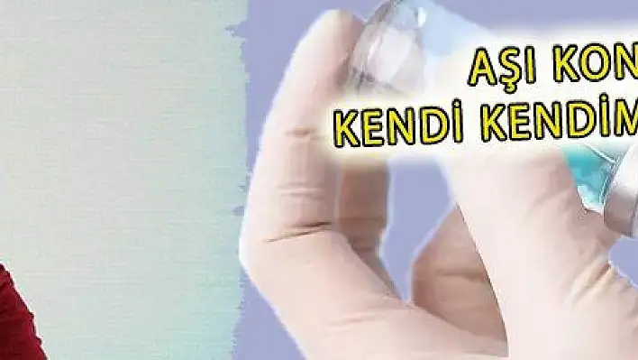 AŞI KONUSUNDA KENDİ KENDİMİZE YETMELİYİZ