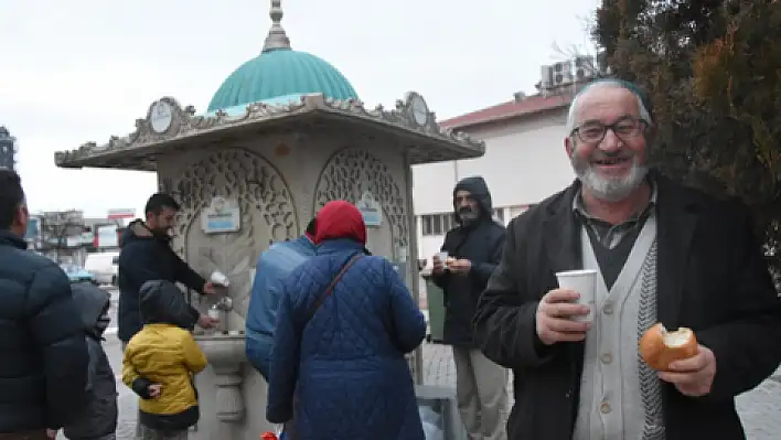 Vatandaşın içini ısıtan belediye hizmeti 