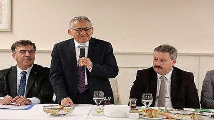 Başkan Büyükkılıç, 'Esnafımızın kadir kıymetini biliriz' 