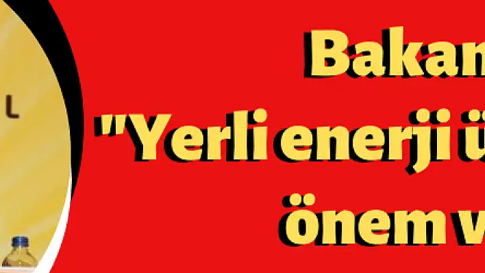 Bakan Dönmez, Anadolu Güneşi Elektrik Üretiyor Buluşması  'nda