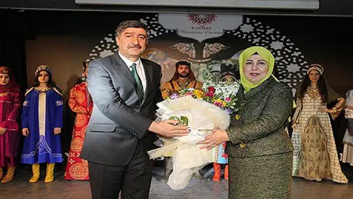 Ayşe Kamçı 'Gayseri'nin Selçuklu Hatunları' projesinin tanıtım programına katıldı 