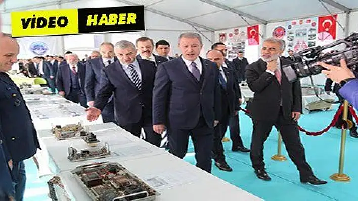 Bakan Akar, Millileştirilecek Malzemeler Sergisi'ni açtı 