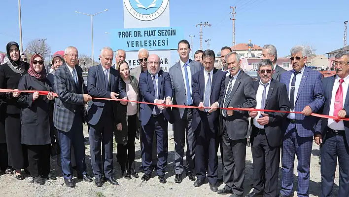 Kayseri Üniversitesi Yeşilhisar Yerleşkesine Prof. Dr. Fuat Sezgin'in İsmi Verildi 