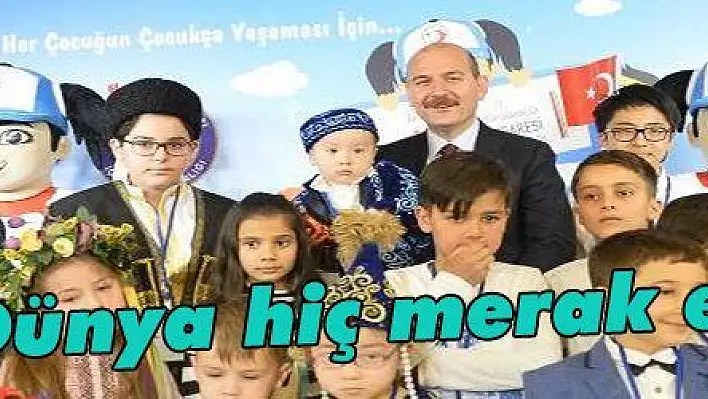 Soylu: 'Dünya hiç merak etmesin'