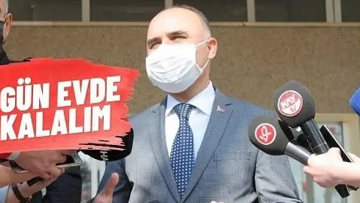 Vali Günaydın: '3 gün evde kalalım'