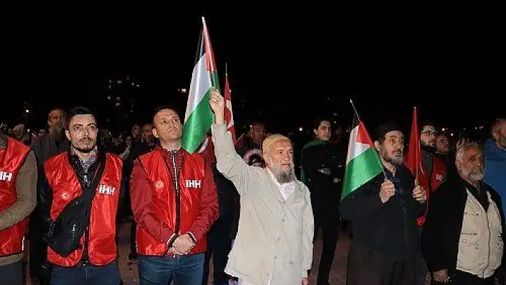 Kayseri'de Kudüs'e destek için araç konvoyu düzenlendi