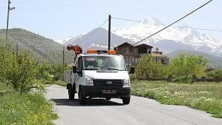 Melikgazi'da mahalleler ilaçlanıyor