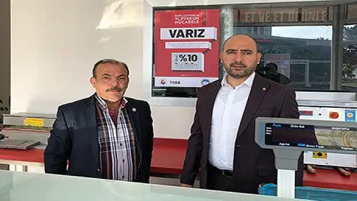 Başkan Bağlamış, enflasyonla mücadeleye destek veren üyeleri ziyaret etti 