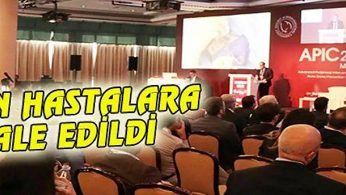 KONGREDEN HASTALARA MÜDAHALE EDİLDİ