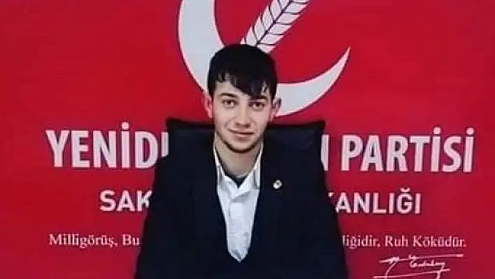 Yeniden Refah Partisi Gençlik Kolları Başkanı, kazada öldü