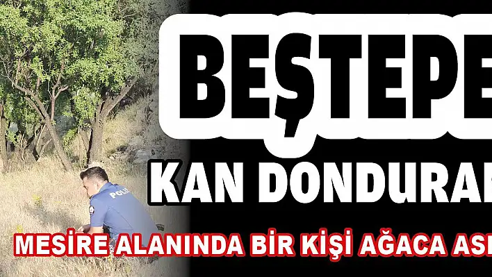 Ağaca asılı halde ölü bulundu