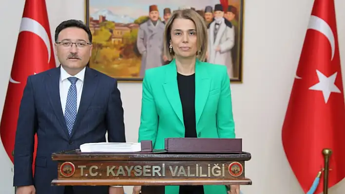 Nevşehir Valisi Becel'den Kayseri Valisi Çiçek'e ziyaret