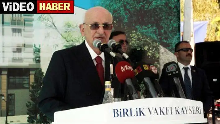 TBMM BAŞKANI KAHRAMAN, YURT TEMELİ ATTI