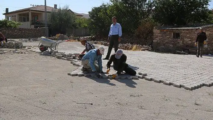 Parke çalışmaları Hoşça Mahallesi'nde devam ediyor