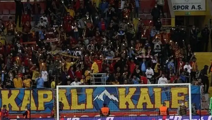 Kayserispor - Galatasaray maçını 7 bin 73 taraftar izledi