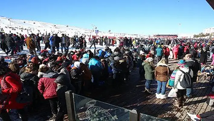 Erciyes'te iki rekor kırıldı