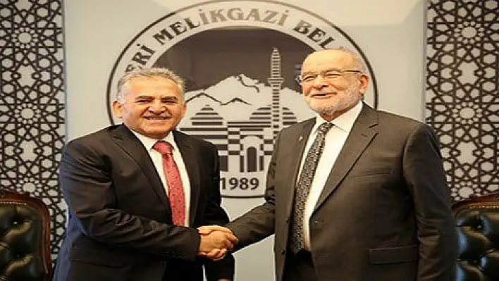 Saadet Partisi Genel Başkanı Temel Karamollaoğlu, Melikgazi'de